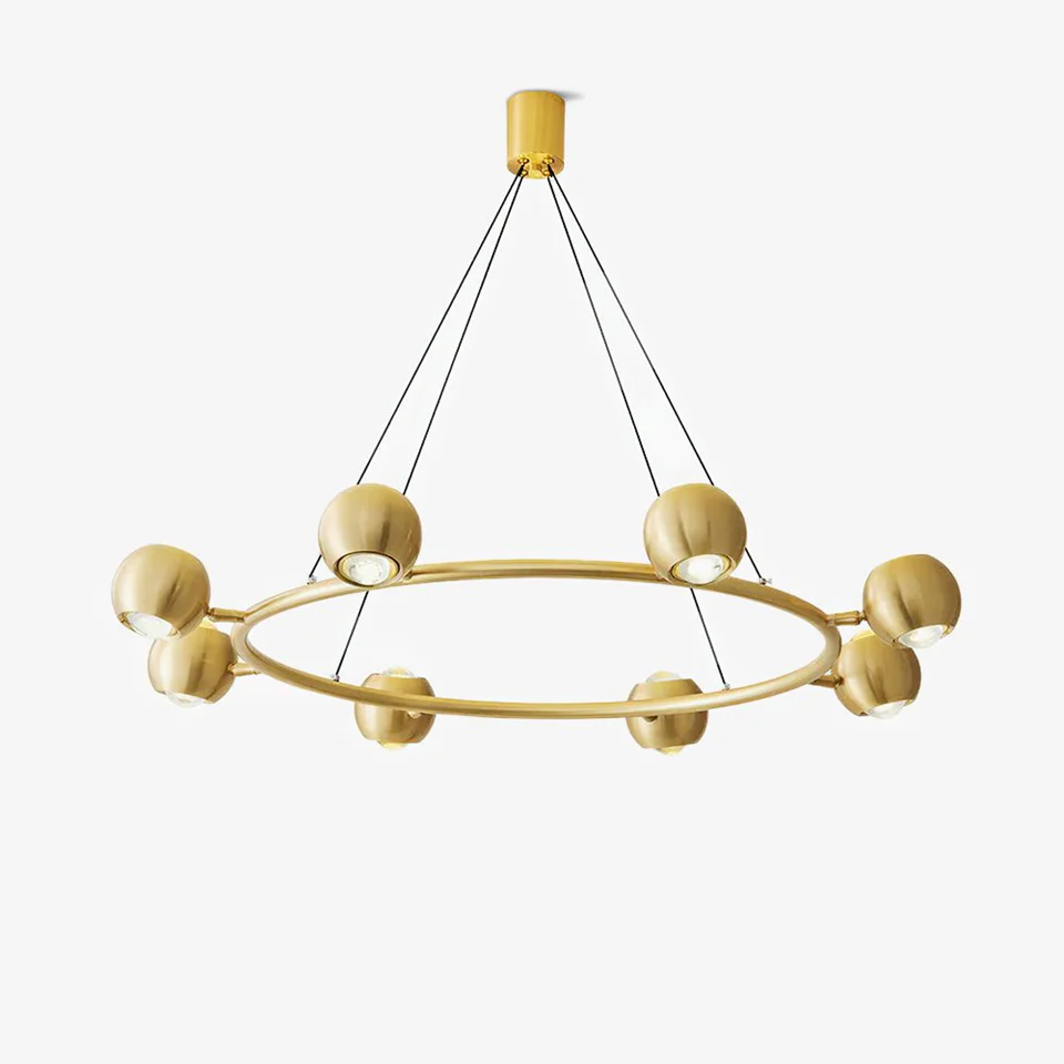 Callisto LED Chandelier – Modern Sculptural Elegance for Living Room